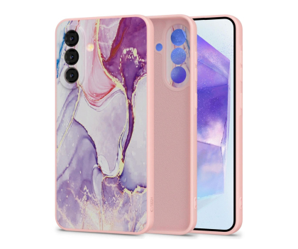 Etui do telefonów TECH-PROTECT Icon do Samsung Galaxy A56 Marble